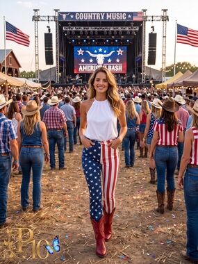Judy Blue American Flag High Rise Flare Jeans Stars Stripes NWT 7/28 9/29